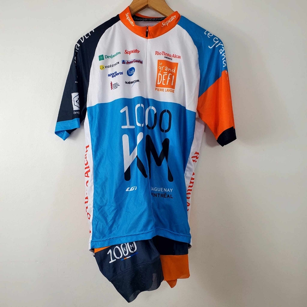 Castelli & Louis Garneau Set Of 2 Cycling Jersey ( Le Grand Defi)